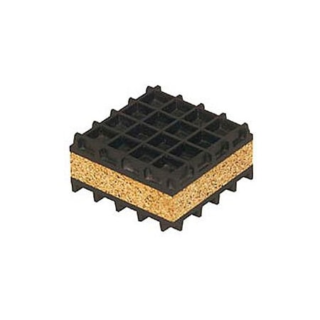 Mason Industries Neoprene And Cork Pad 12" X 12" X 1" NK12X12